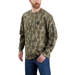 Dearborn Loose LS Camo T-Shirt