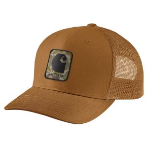 Rugged Flex&reg; Twill Mesh-Back Camo Patch Cap