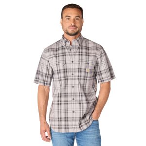 Fort Loose SS Plaid Shirt