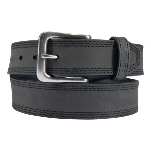 Leather Triple Stitch Belt