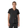 Women's Force Cross-FlexFlex Panel V-Neck Scrub Top