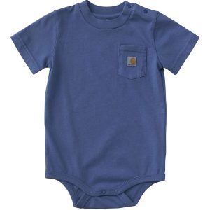Boys' Short Sleeve Pocket Bodysuit (Baby)