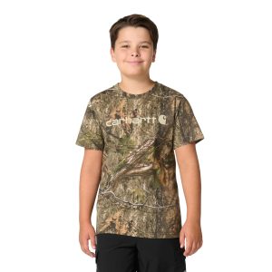 Boys' Short Sleeve Camo T-Shirt (Child/Youth)