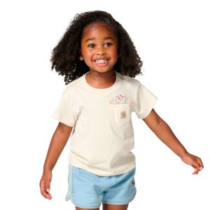 Girls' Short Sleeve Garden Pocket T-Shirt (Child/Toddler/Youth)