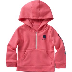 Girls' Long-Sleeve Half-Zip Sweatshirt (Baby/Toddler)