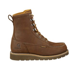Waterproof 8" Moc Toe Wedge Boot