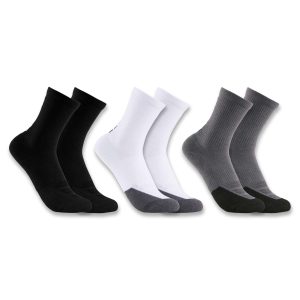 Kids' Force Midweight Logo Crew Sock 3-Pack (Youth)