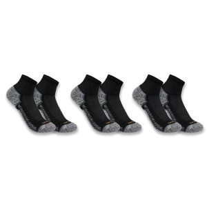 Carhartt Force&reg; Midweight Quarter Sock 3-Pack