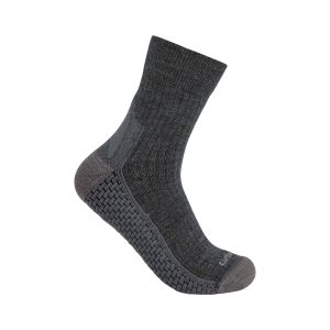 Carhartt Force&reg; Grid Midweight Merino Wool Blend Quarter Sock