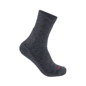 Women's Carhartt Force&reg; Grid Midweight Merino Wool Blend Short Crew Sock