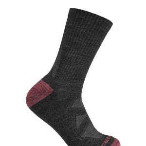 Women's Midweight Merino Wool Blend Short Crew Sock