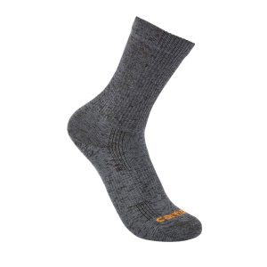 Women's Lightweight Durable Nylon-Synthetic Blend Short Crew Sock